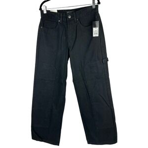 Original Use Mens Black Relaxed Carpenter Pants‎ 30x30 Work Utility NWT